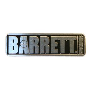 Stainless Steel Barrett Logo Nameplate